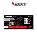 Příslušenství Pro Rakety Gamma Gamma Racket Info, 2 Besaitungsaufkleber - QR Sticker Startkarte